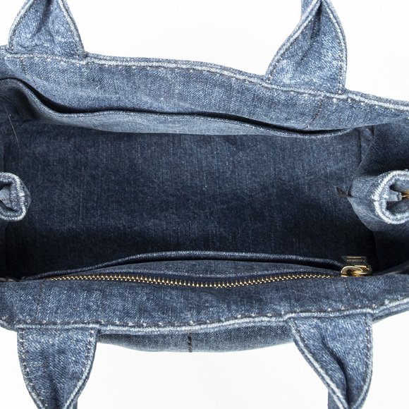 Prada Small Canapa Tote - Picture 10 of 10